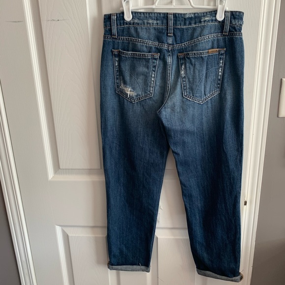 JOE’S Denim Billie Crop Destroyed Boyfriend Slim - Picture 6 of 13